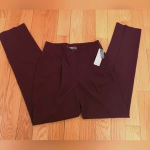 NWT TRISTAN TROUSERS. SIZE 4. COLOR :WINE
